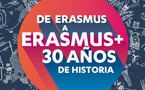 Logo del 30 aniversario del programa Erasmus